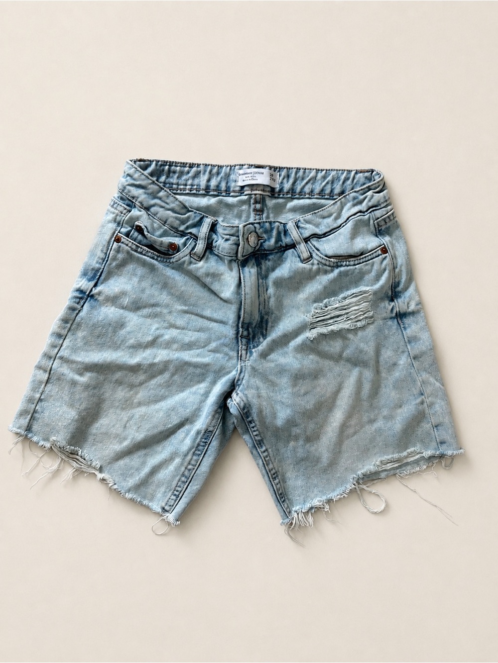 Bluenotes Light Wash Distressed Women’s  Denim Shorts